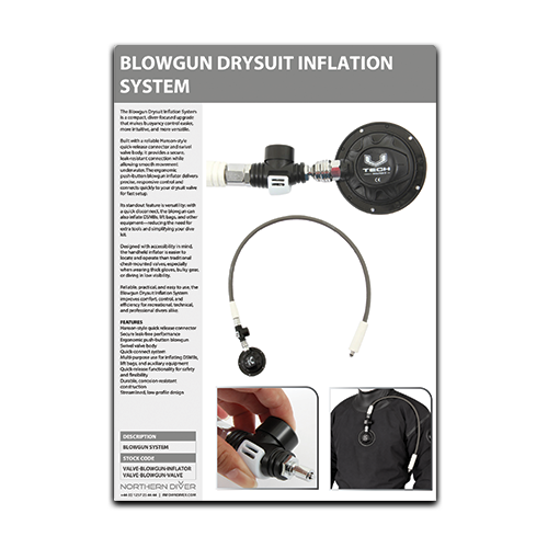 Blowgun Drysuit Inflation System Datasheet